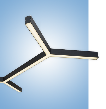 Светильник Bone серия vs-ds-Bone накладной с протоколом управления Dali